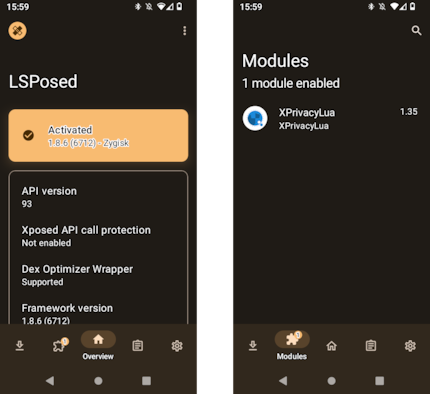 LSPosed allows you to install special apps, such as XPrivacyLua, which helps to combat apps’ data collection frenzy.