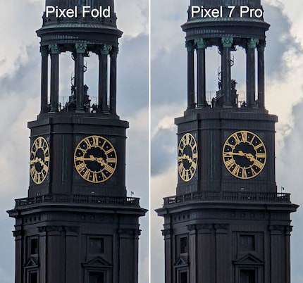 20× zoom compared with the Pixel 7 Pro.