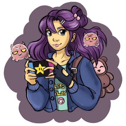 Nachdem die Zeit wie im Fluge vergeht, ist mein Testbild fertig geworden. Vielleicht mache ich einen Sticker für meine Agenda daraus :D