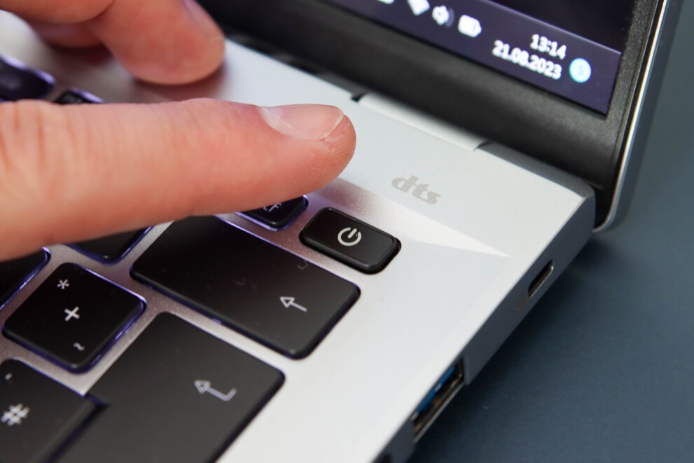 Sehr hilfreicher Fingerabdrucksensor.