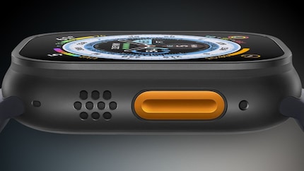 Ein dunkles Titan für die Apple Watch Ultra wie in diesem Render wäre wohl anfälliger auf Kratzer als die helle Variante.