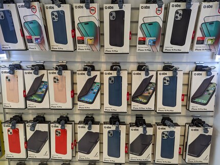 That's already a lot of cases for the iPhone 15.