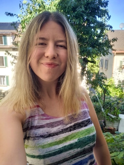 With the under-display camera, the background looks pixelated, but it’s fine for calls.