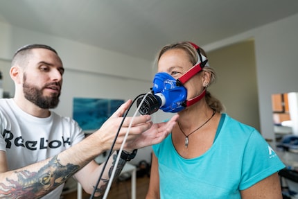 VO2 testing enables Gregory to analyse how well my metabolism works under different stress levels.
