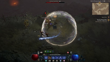 So mag ich es: Gemütlich und in Ruhe ein Paar Mobs killen.