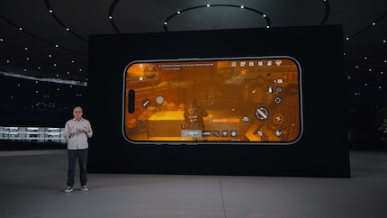 Dank dem neuen A17 Pro Chips laufen anspruchsvollere Spiele auf dem iPhone 15 Pro.