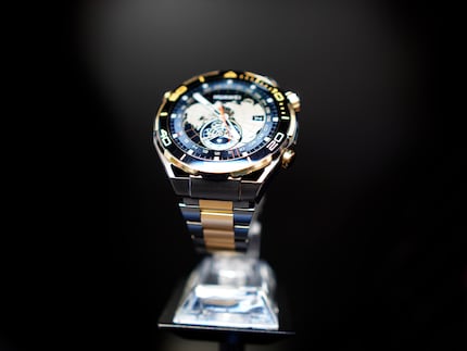 Hier ist für einmal alles 18 Karat Gold, was glänzt. 3000 Franken kostet diese Version der Watch Ultimate.