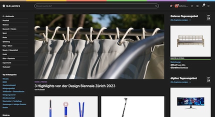 Der neue Dark Mode auf Galaxus