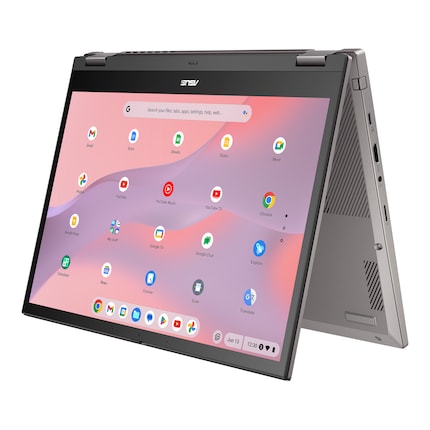 Convertibles gibt es auch bei Chromebook Plus: Hier das Asus Chromebook Plus CM34 Flip.