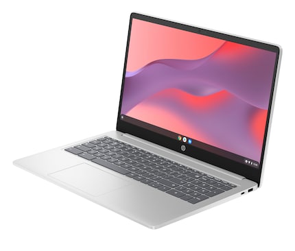 Das HP Chromebook Plus 15.6 ist ein klassischer Laptop mit Chrome OS.
