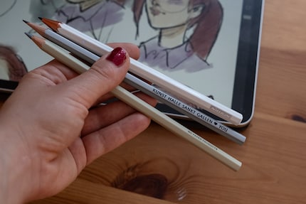 Bleistift oder digitaler Stift? Der Nillkin passt zumindest visuell in beide Kategorien.