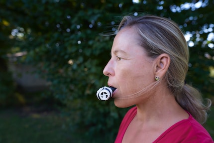 I’ve been training with the Airofit Pro 2.0 to improve my endurance and breathing technique.