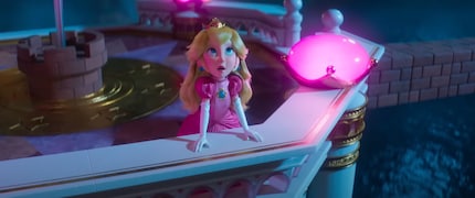 Peach ist sichtlich genervt, als Mario in «Der Super Mario Bros. Film» gefühlte 100 Anläufe braucht, um den Hindernisparcours zu bestehen.