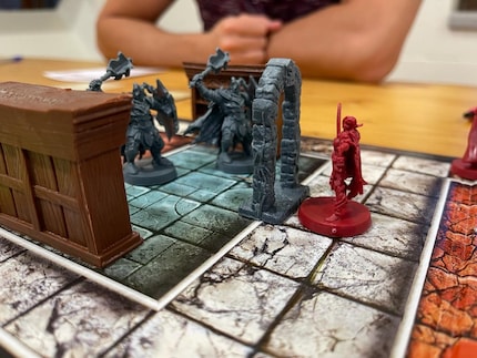 HeroQuest’s game pieces are of very high quality.