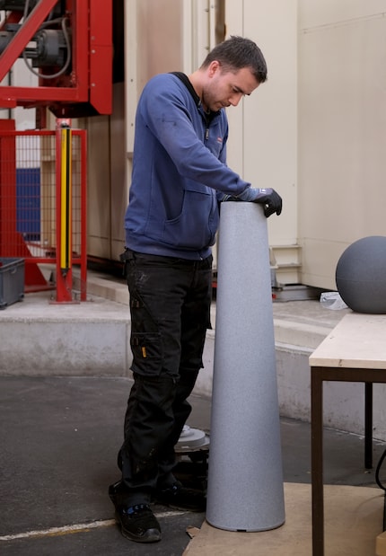 Every lamp is checked to ensure quality.