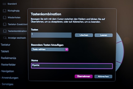 Es macht Spass, mir alle Funktionen über die Tasten zurechtzulegen.