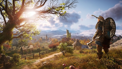 England in «Assassin’s Creed Valhalla» ist zu weitläufig, als dass ein Vogel die ganze Spielwelt überblicken könnte.
