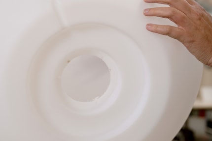 As the mould is hollow, there’s space for a bulb.