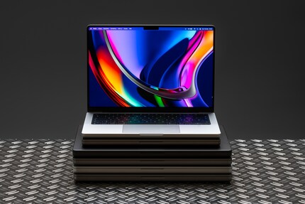 All MacBook Pros have exceptional battery life. With the Pro chip, the laptop lasts two working days without recharging.