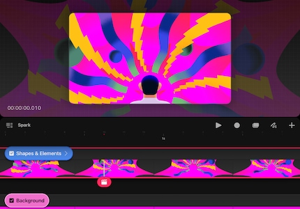 If you zoom into the timeline, you can edit individual frames or desired sequences.