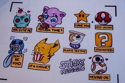 Mein Stickerpapier endet leider immer verschmiert.