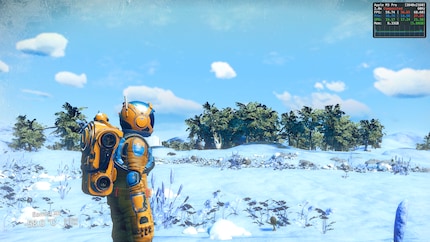 In einem nativ unterstützten Game wie «No Man's Sky» kann der M3 Pro mit der RTX 4060 mithalten.