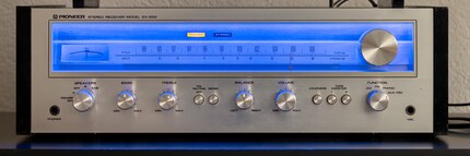 The FM display will soon be obsolete, but the receiver will still look just as good.