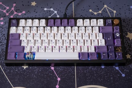 In addition to the design, the typing feel and sound are crucial.