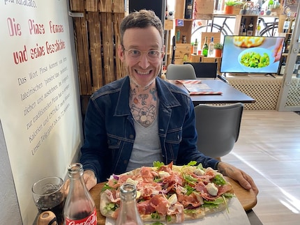 My there-goes-veganism-face.
