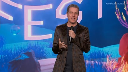Geoff Keighley stellt am Summer Game Fest 2023 neue Spiele vor.