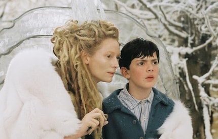 Sie rockt die weissen Wimpern in Narnia: Schauspielerin Tilda Swinton in der Rolle von Jadis.