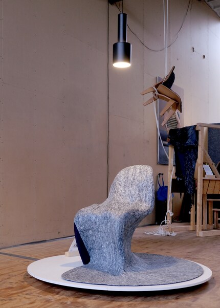 Panton Chair by Sarmite Polakova.