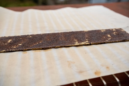 The pasta dries out during cooking.