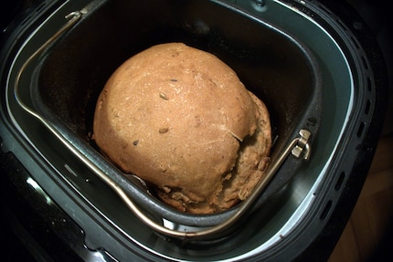 After: the finished loaf.