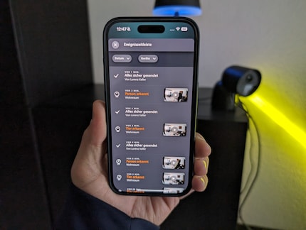 A clip is recorded for each event.