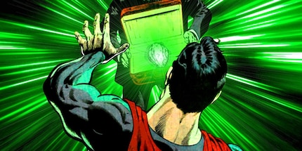 Superman und seine grösste Nemesis: Kryptonit.