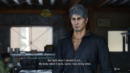 The Dragon of Dojima is tired.