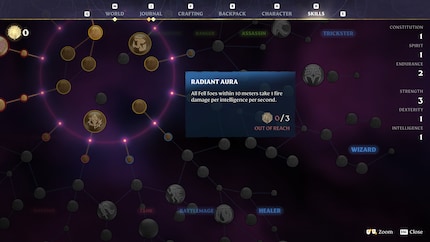 The skill tree offers a class system that’s particularly interesting for groups.