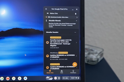 App streaming can be used to briefly look something up.