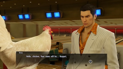 Bizarre scenes like these are part of everyday life in the Like a Dragon games.