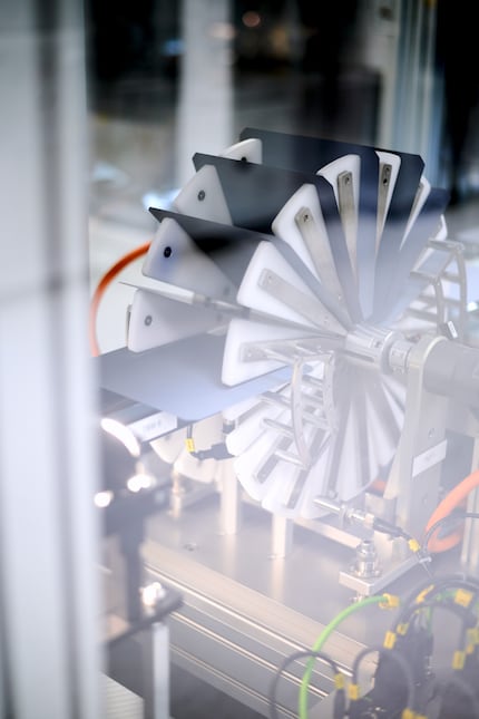 Die Wafer auf dem Weg zur Solarzelle.