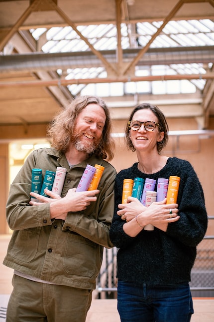 Das Ehepaar hinter dem Brand: Johan Olzon und Hanna Olzon Åkerström.