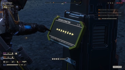 Terminals as well as tactical equipment are activated via these retro cheat inputs.