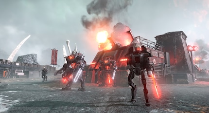 A little Star Wars, a little Terminator and a whole lot of wanton destruction.