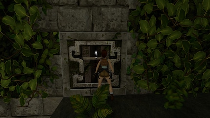 In the remastered version, an exclamation mark tells me I can interact with an object.