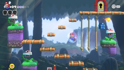 If I die in Casual mode, I’m transported to the last checkpoint in a bubble.
