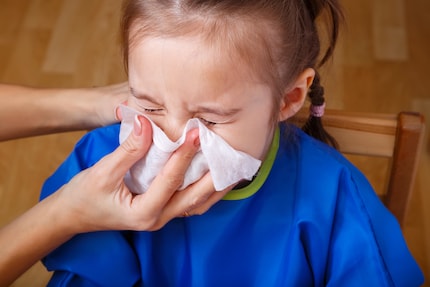 I didn't need to blow my daughter's nose after sneezing ... 