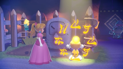Peach has to save the Sparkle Theatre and free the actors.