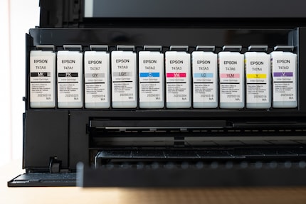 Pigment inks are ridiculously expensive. Nevertheless, I wouldn’t dare to experiment with filling cartridges myself for fine art printing.