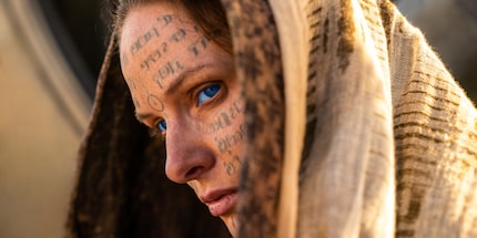 Paul’s mother Jessica (Rebecca Ferguson) is a Bene Gesserit – part of the witchlike faction trying to control the fate of the universe.